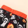 2PCS Boys Fall Clothes Set, Toddler Infant Baby Boys Dinosaur Long Sleeve Hoodie Tops Sweatsuit (d-Orange, 3-4 Years) view 4