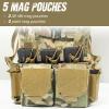 VISMIX Tactical Chest Rig, Adjustable&Detachable Molle Chest Rigs view 2