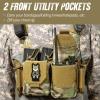 VISMIX Tactical Chest Rig, Adjustable&Detachable Molle Chest Rigs view 3