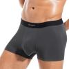 VEEAMON Mens Modal Underwear 4-Pack Boxer Briefs Comfortable Soft Trunks Underwear With Gift Box (Royal Blue/Coral Green/Graphite Gray/Star Black (4 Pack),XXL) view 3