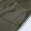 Rain Jacket Men, Mens Casual Jackets Fashion Winter Jacket Lightweight Jackets Men's Slim Long Hooded Cardigan Warm Woolen Coat Jacket Jackets Big And Tall Leather Motorcycle (3XL, Green) Ymosrh view 3