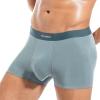 VEEAMON Mens Modal Underwear 4-Pack Boxer Briefs Comfortable Soft Trunks Underwear With Gift Box (Coral Green/Graphite Gray (4 Pack),XL) view 3