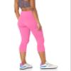 Amazon Essentials Women's Active Sculpt Workout Athleisure High Rise Capri Leggings (Available in Plus Size), Bright Pink, 6X view 2