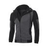 Maiyifu-GJ Men's Slim Fit Zip Up Hoodie Zipper Fleece Color Block Hooded Sweatshirts Long Sleeve Lightweight Hoodies Jacket (Grey,Small) view 1