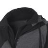 Maiyifu-GJ Men's Slim Fit Zip Up Hoodie Zipper Fleece Color Block Hooded Sweatshirts Long Sleeve Lightweight Hoodies Jacket (Grey,Small) view 3