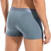 VEEAMON Mens Cotton Underwear 4-Pack Boxer Briefs Comfortable Soft Trunks Underwear With Gift Box (Tile Blue/Ice Blue (4 Pack),XXL) view 4