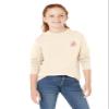 Amazon Essentials Unisex Kids' Long-Sleeve Rib Cuff T-Shirt, Pack of 2, Cream Jellyfish/Pink, X-Small view 4