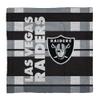 Pegasus Home Fashions Las Vegas Raiders Heathered Stripe 3-Piece Full/Queen Bed Set view 2