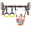 BCPPO Chin Up Bar Door Frame Pull up bar, Indoor Wall Mounted Fitness Horizontal bar with Rings and Swing, Adult Kids Fitness Equipment (Size : 80-105CM) view 1