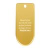 NDZ Performance Magazine Base Plate Finger Extension for Sig Sauer P365X P365 XL 9MM Laser Engraved Anodized Aluminum in Gold - Bible Psalm 144:1 view 1