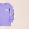 Amazon Essentials Unisex Child Long-Sleeve Rib Cuff T-Shirt, Pack of 2, Mint Green, Growing Flowers, 3T view 2