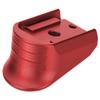 NDZ Performance Magazine Base Plate Finger Extension for Sig Sauer P365X P365 XL 9MM Laser Engraved Anodized Aluminum in Red - US Army 82nd Airborne view 2