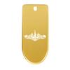 NDZ Performance Magazine Base Plate Finger Extension for Sig Sauer P365X P365 XL 9MM Laser Engraved Anodized Aluminum in Gold - Submarine Warfare Insignia view 1