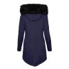 TIMIFIS Women Winter Puffer Jackets with Hood Plus Size Thicken Coats Fleece Padded Parka Lined Outerwear with Pockets view 2