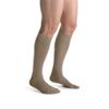 JOBST forMen Ambition Compression Socks, 15-20 mmHg, Knee High, SoftFit Band, Closed Toe, Khaki, Size 4 Long view 1