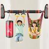 BCPPO Chin Up Bar Portable Pull-up bar with Kids Rings and Swings, Safe and Non-Slip Fitness Horizontal bar, 70-160CM Adjustable (Size : 121-160CM) view 2