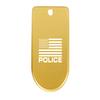 NDZ Performance Magazine Base Plate Finger Extension for Sig Sauer P365X P365 XL 9MM Laser Engraved Anodized Aluminum in Gold - US Flag Police view 1