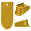 NDZ Performance Magazine Base Plate Finger Extension for Sig Sauer P365X P365 XL 9MM Laser Engraved Anodized Aluminum in Gold - US Flag Police view 4