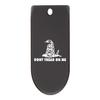 NDZ Performance Magazine Base Plate Finger Extension for Sig Sauer P365X P365 XL 9MM Laser Engraved Anodized Aluminum in Black - Don't Tread On Me view 1