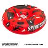 Sportsstuff Timber Bear Inflatable Snow Sled with Handles - Heavy Duty Snow Tube view 2
