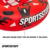 Sportsstuff Timber Bear Inflatable Snow Sled with Handles - Heavy Duty Snow Tube view 3