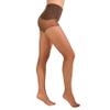EVERSWE Women's Seamless Control Top Tights 15D, No Seam Pantyhose (Brown, S-M) view 1