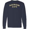 Underground Printing Akron Arch Logo LS Tee - SM - Navy view 1
