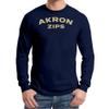 Underground Printing Akron Arch Logo LS Tee - SM - Navy view 2
