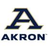 UGP Campus Apparel LS02 - Akron Zips Primary Logo Womens T Shirt - Small - White view 2