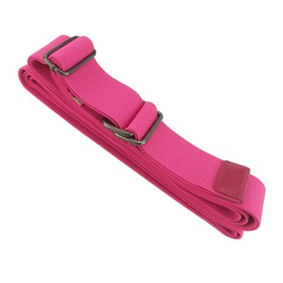 NineFit Basics Polyester Yoga Meditation Belt Healthy Posture Support Strap For Sitting And Meditation In The Lotus Asana Position (Rosy)