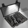 Case Club 3 Pistol & Accessory & Up to 26 Magazines Pre-Cut Waterproof Case with Silica Gel to Help Prevent Gun Rust (Lighted) view 1