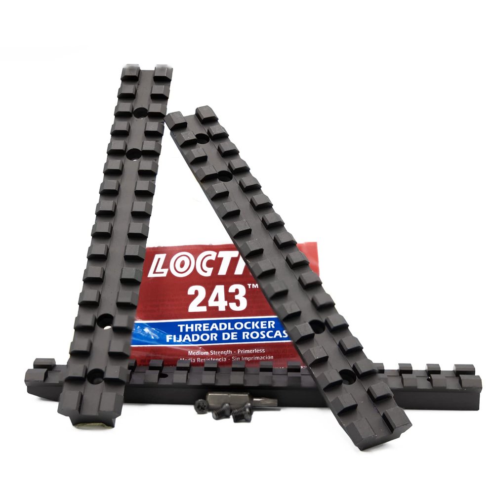 Rowe Tactical Picatinny Rail for Ruger American Short Action Rifles 20 MOA