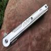 TACTICAL GEARZ Damascus Pocket Knife for EDC, Stainless Steel Handle, 67 Multi Layered Damascus Steel Tanto Blade, (Kraz XT) view 4