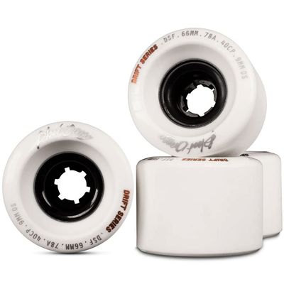 Blood Orange Drift Series 66mm Longboard Wheels (Set of 4)