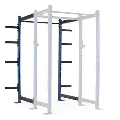 Titan Fitness T-3 Series Blue Tall 36in Depth Power Rack Extension Kit