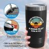 1984 Birthday Black Tumbler 20oz, drone pilot born in 1984 - Drone Pilots Aviation RC Quadcopter Operator Airline Turning 38 38th Birthday Born in 1984 view 4