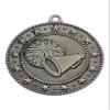 100 Pack of Cheerleader Cheerleading Gold Medals Trophy Award with Neck Ribbons EMDC30 view 1