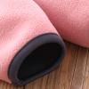 YKPK Toddler Boys Girls Long Sleeve Winter Solid Fleece Zipper Coat Jacket Thicken Warm Outwear Windbreaker (Pink, 5-6 Years) view 2