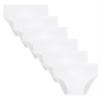 Barara King Soft Cotton Panties Big Girls Undies White Underwear (Pack of 6) Size 16 view 1