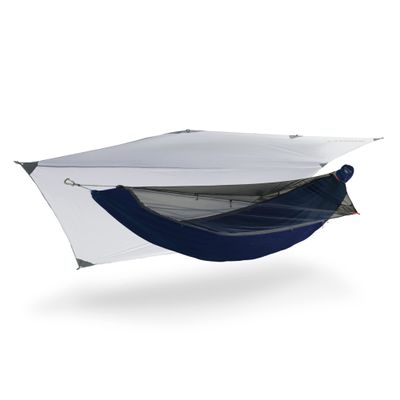 KAMMOK Mantis Hammock, All Seasons, Mosquito Net, Storage Bag, Camping, Outdoor Activities - Midnight Blue