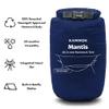 KAMMOK Mantis Hammock, All Seasons, Mosquito Net, Storage Bag, Camping, Outdoor Activities - Midnight Blue view 2