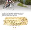 Bike Chain Kit Gold High Carbon Steel 8 Speed Mountain Road Bicycle Multi-Function Bike Mechanic Repair Kit 1/2in x 3/32in 116 Sections view 3
