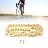 Bike Chain Kit Gold High Carbon Steel 8 Speed Mountain Road Bicycle Multi-Function Bike Mechanic Repair Kit 1/2in x 3/32in 116 Sections view 4