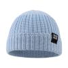 JANGANNSA Simple Knitted Baby Beanie Hip-Hop Boys Winter Hat Toddler Kids Bonnet for Girl 0-5Y (3PCS-K, L) view 2