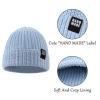 JANGANNSA Simple Knitted Baby Beanie Hip-Hop Boys Winter Hat Toddler Kids Bonnet for Girl 0-5Y (3PCS-K, L) view 4