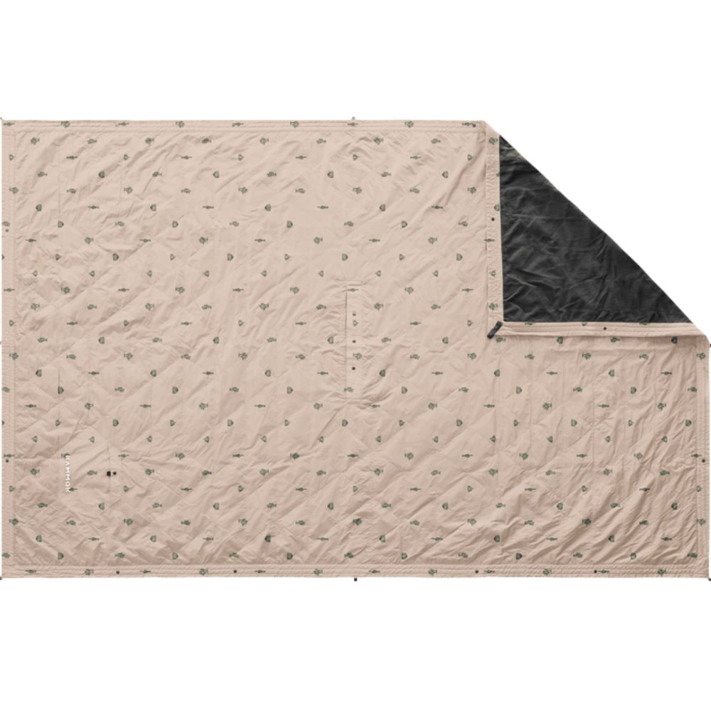 KAMMOK Field Blanket - Microfleece, Water Resistant, Portable, Durable, Indoor/Outdoor Camp Blanket (84 in  50 in) - Cacti Print