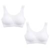 YACCA Girls Seamless Bra Ultra Comfort Soft,Removable Thin AA Cup,Invisible Dig-Free Teen Bras,Girls Training Bra 8-10 10-12 12-14 14-16 16-18 Years Old view 1