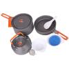 FRAHS Camping Cookware Mess Kit, Portable Camping Cooking Set view 1