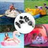 Vkinman SUP Pump Adaptor Inflatable Boat Air Pump Air Valve Adapter Kit Paddleboard Air Nozzle Multifunctional Conversion Head Air Adapter with 4 Air Valve Nozzles (Black) view 3