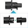 Vkinman SUP Pump Adaptor Inflatable Boat Air Pump Air Valve Adapter Kit Paddleboard Air Nozzle Multifunctional Conversion Head Air Adapter with 4 Air Valve Nozzles (Black) view 4